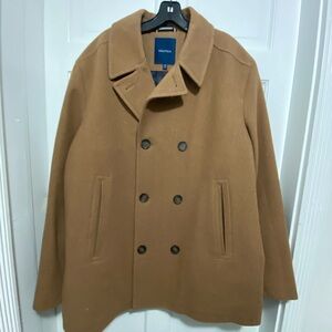 Nautica Camel Wool Coat